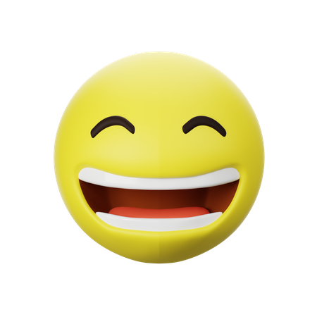 Very happy emoji  3D Icon