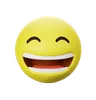 very happy emoji