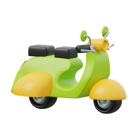 Vespa  3D Icon