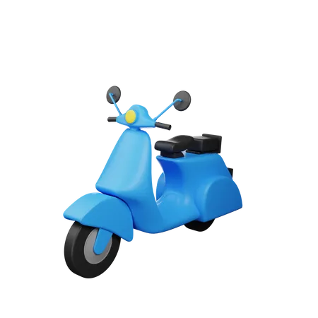 Vespa-Roller  3D Icon