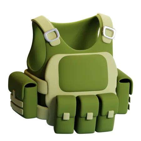 VEST  3D Icon