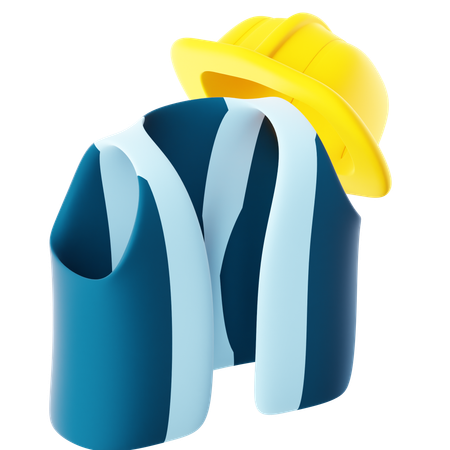 Vest  3D Icon