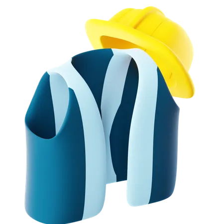 Vest  3D Icon