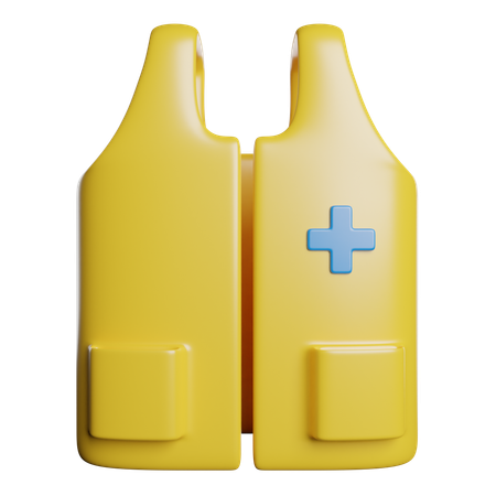 Vest  3D Icon