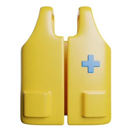 Vest  3D Icon