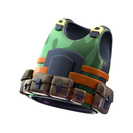 Vest  3D Icon