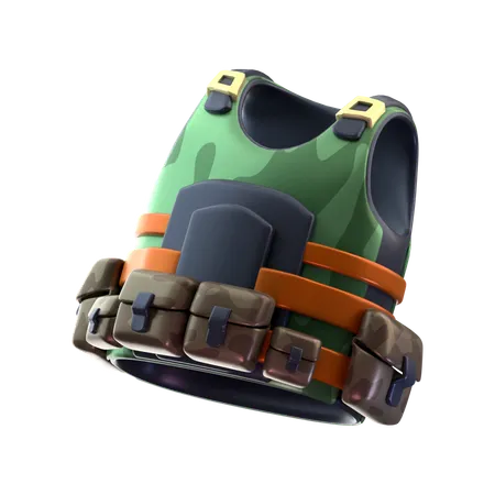 Vest  3D Icon