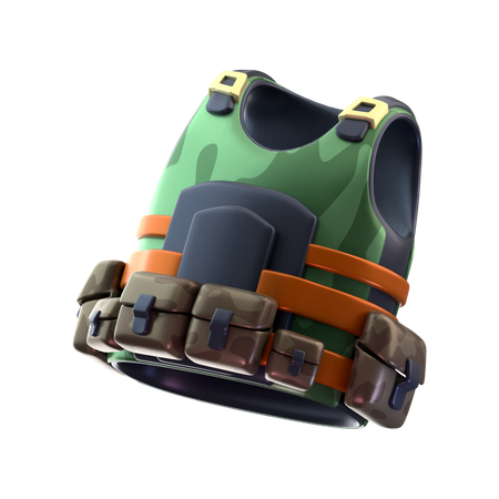 Vest  3D Icon
