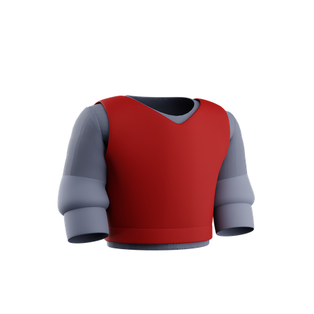Vest Sweater  3D Icon