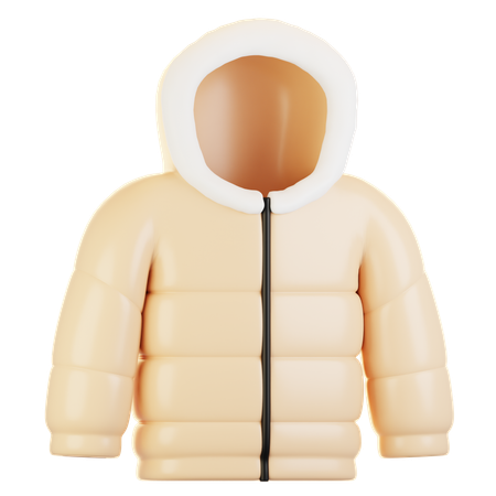 Veste d'hiver  3D Icon