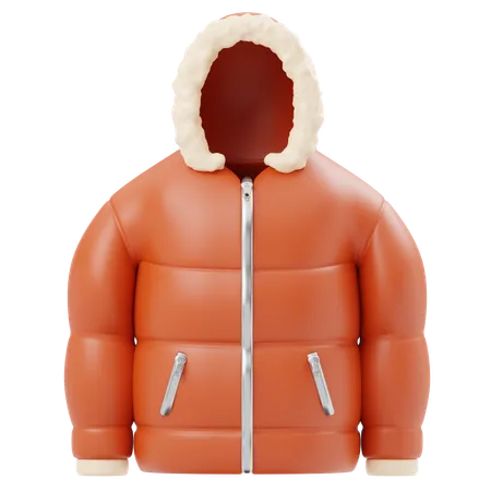 Veste d'hiver  3D Icon