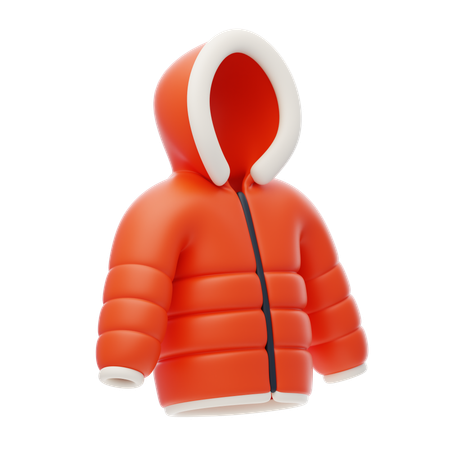 Veste d'hiver  3D Icon