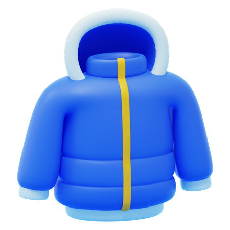 Veste d'hiver  3D Icon