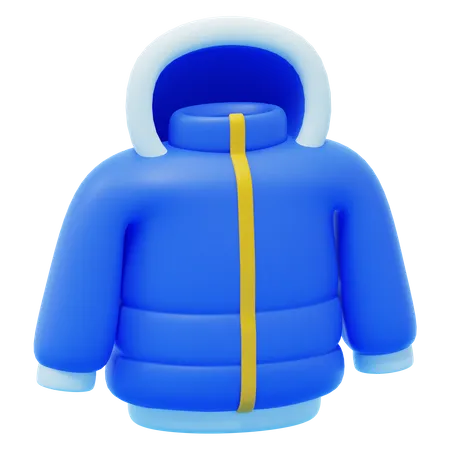 Veste d'hiver  3D Icon
