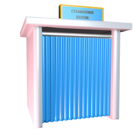 Cabine d'essayage  3D Icon