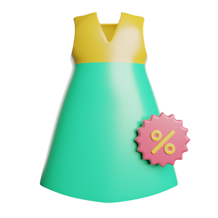 Vestido  3D Icon