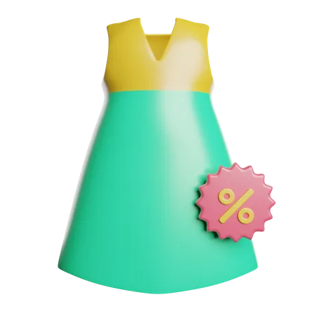 Vestido  3D Icon