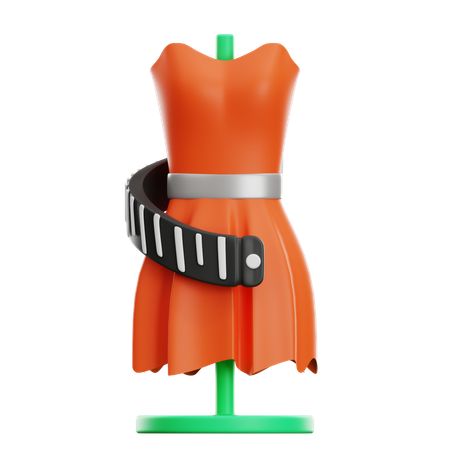 Vestido estilista  3D Icon