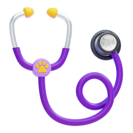 VET STETHOSCOPE  3D Icon