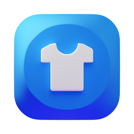 Vêtements  3D Icon