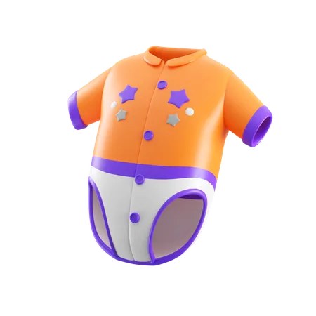 Vêtements de bébé  3D Icon