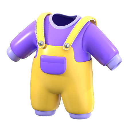 Vêtements bébé garçon  3D Icon
