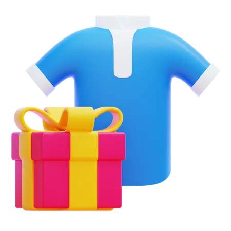 Cadeau de vêtements  3D Icon