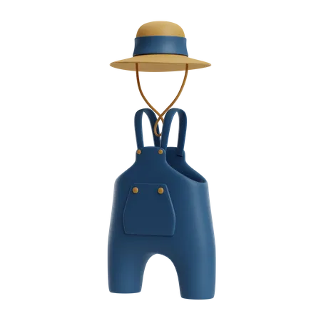 Vêtements agricoles  3D Icon