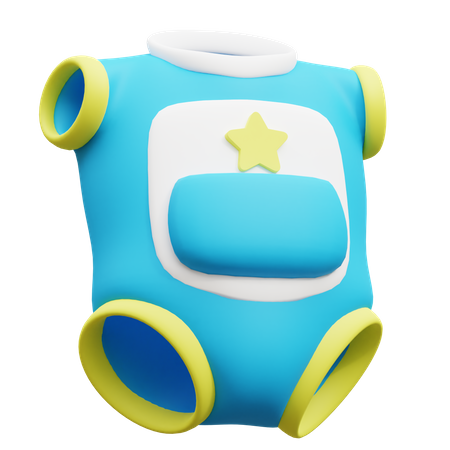 Vêtements de bébé  3D Icon