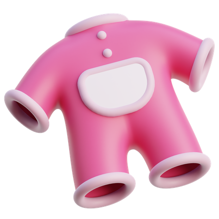 Vêtements de bébé  3D Icon