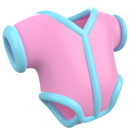 Vêtements de bébé  3D Icon