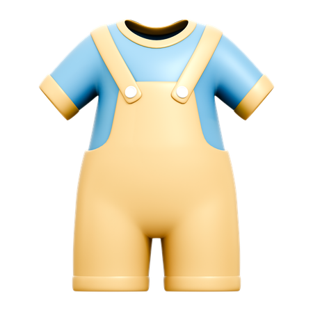 Vêtements de bébé  3D Icon