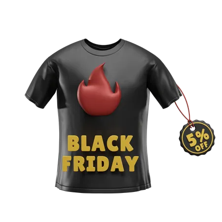 Vêtements discount vendredi noir  3D Icon