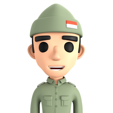 Veteran  3D Icon