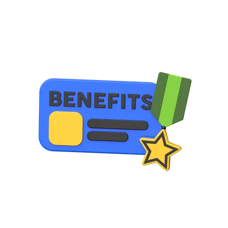 Veteran Benefits  3D Icon