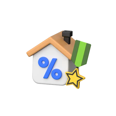 Veteran Home Loan  3D Icon