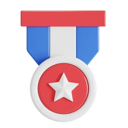 Veteran Honor Badge  3D Icon