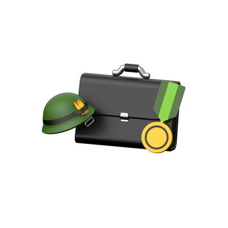 Veteran Jobs  3D Icon