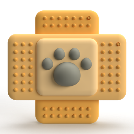 Veterinary Band Aid  3D Icon