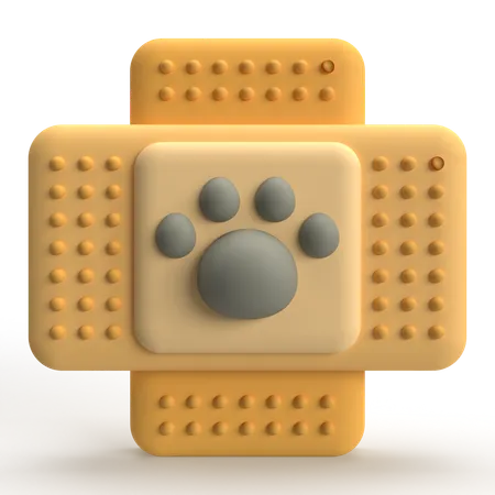 Veterinary Band Aid  3D Icon