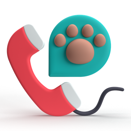 Veterinary Call  3D Icon