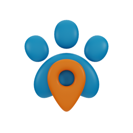 Veterinary Location  3D Icon