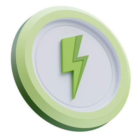 VeThor Token Cryptocurrency  3D Icon