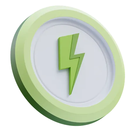 VeThor Token Cryptocurrency  3D Icon