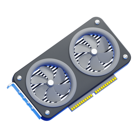 Vga Card  3D Icon