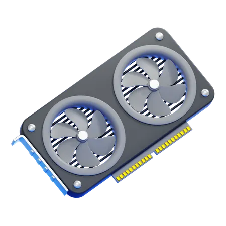 Vga Card  3D Icon