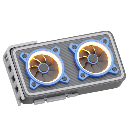 Vga Card  3D Icon