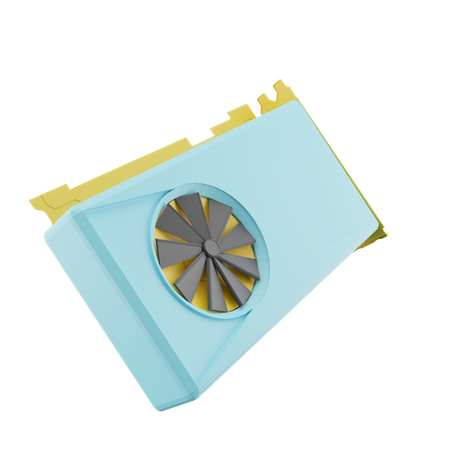 Vga Card  3D Icon