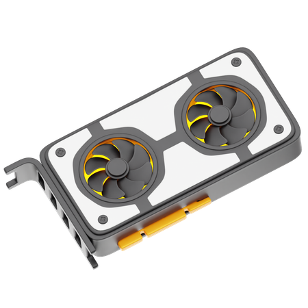 Vga Card  3D Icon