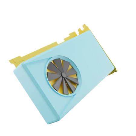 Vga Card  3D Icon